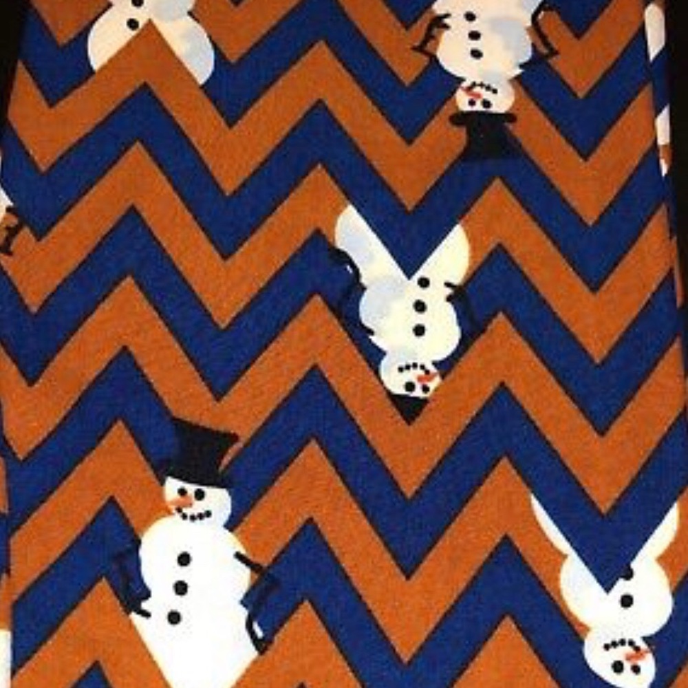 Lularoe OS Snowman Chevron Leggings